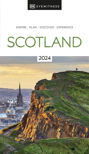 Knjiga Travel Guide Scotland autora DK Eyewitness izdana 2023 kao meki uvez dostupna u Knjižari Znanje.