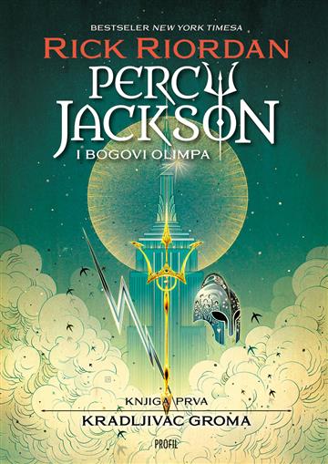 Knjiga Percy Jackson i bogovi Olimpa: Kradljivac groma autora Rick Riordan izdana 344 kao meki uvez dostupna u Knjižari Znanje.
