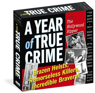 Knjiga Year of True Crime 2025 Page-A-Day Calendar autora Grupa autora izdana 2024 kao meki dostupna u Knjižari Znanje.