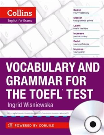 Knjiga Vocabulary and Grammar for the TOEFL Test autora Ingrid Wisniewska izdana 2013 kao meki uvez dostupna u Knjižari Znanje.