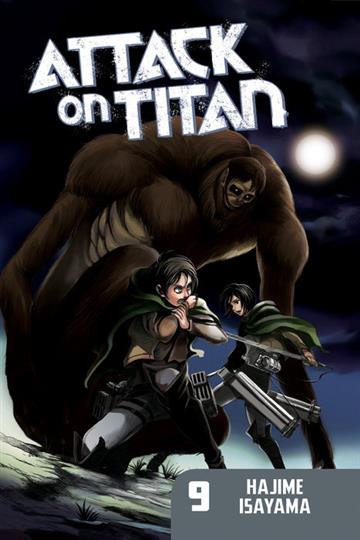 Knjiga Attack on Titan vol. 09 autora Hajime Isayama izdana 2013 kao meki uvez dostupna u Knjižari Znanje.