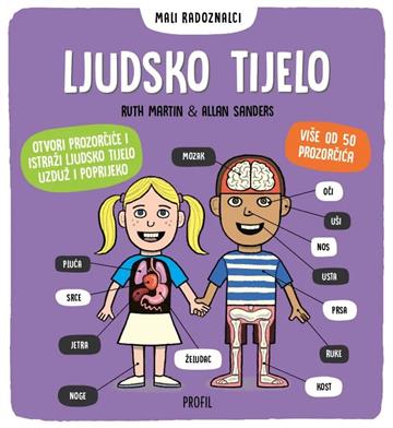 Knjiga Ljudsko tijelo autora Ruth Martin izdana 2026 kao tvrdi uvez dostupna u Knjižari Znanje.