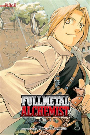 Knjiga Fullmetal Alchemist (3-in-1 Edition), vol. 04 autora Hiromu Arakawa izdana 2013 kao meki uvez dostupna u Knjižari Znanje.