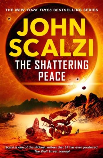 Knjiga Shattering Peace autora John Scalzi izdana 2026 kao meki uvez dostupna u Knjižari Znanje.