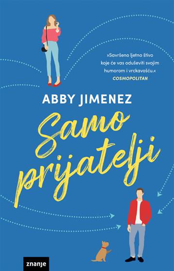 Knjiga Samo prijatelji autora Abby Jimenez izdana 2023 kao meki dostupna u Knjižari Znanje.