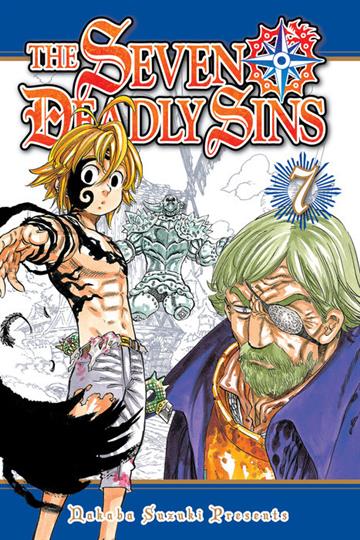 Knjiga Seven Deadly Sins, vol. 07 autora Nakaba Suzuki izdana 2015 kao meki uvez dostupna u Knjižari Znanje.