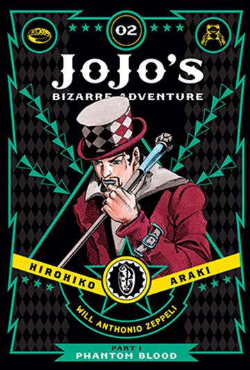 Knjiga JoJo’s Bizarre Adventure: Part 1 - Phantom Blood, vol. 2 autora Hirohiko Araki izdana 2015 kao tvrdi uvez dostupna u Knjižari Znanje.