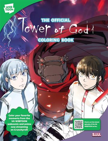Knjiga Official Tower of God Coloring Book autora Webtoon Entertainment izdana 2025 kao meki uvez dostupna u Knjižari Znanje.