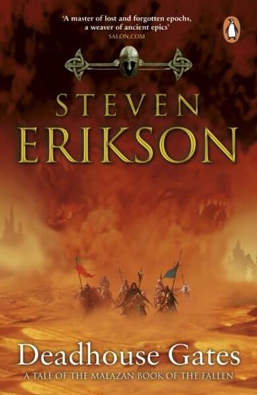 Knjiga Deadhouse Gates autora Steven Erikson izdana 2024 kao meki uvez dostupna u Knjižari Znanje.
