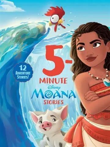 Knjiga 5-Minute Moana Stories autora Disney Book Group izdana 2024 kao tvrdi uvez dostupna u Knjižari Znanje.