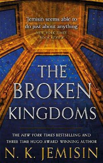 Knjiga Broken Kingdoms autora N. K. Jemisin izdana 2010 kao meki uvez dostupna u Knjižari Znanje.