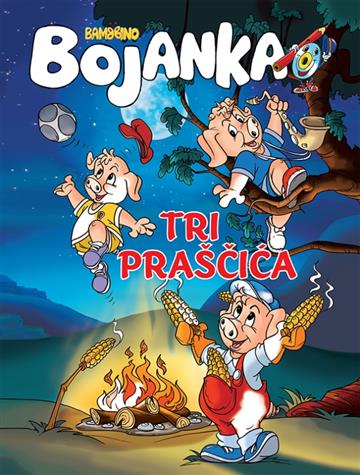 Knjiga Tri Praščića – mala bojanka autora Bambino izdana  kao meki uvez dostupna u Knjižari Znanje.
