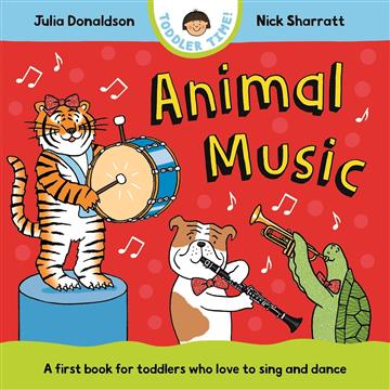 Knjiga Animal Music autora Julia Donaldson izdana 2025 kao tvrdi uvez dostupna u Knjižari Znanje.