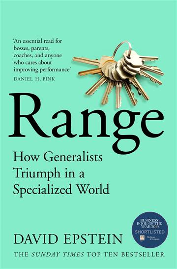 Knjiga Range autora David Epstein izdana 2020 kao meki uvez dostupna u Knjižari Znanje.