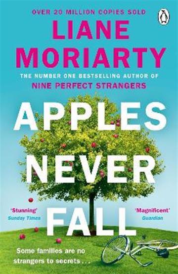 Knjiga Apples Never Fall autora Liane Moriarty izdana 2022 kao meki uvez dostupna u Knjižari Znanje.