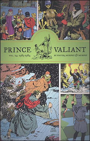 Knjiga Prince Valiant Vol.24 1983-1984 autora Hal Foster izdana 2021 kao tvrdi uvez dostupna u Knjižari Znanje.