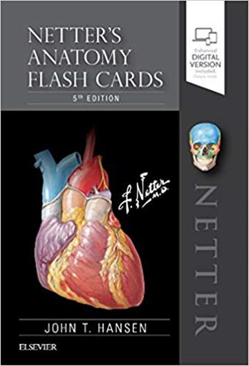 Knjiga Netter's Anatomy Flash Cards 5E autora John T. Hanes izdana 2018 kao  dostupna u Knjižari Znanje.