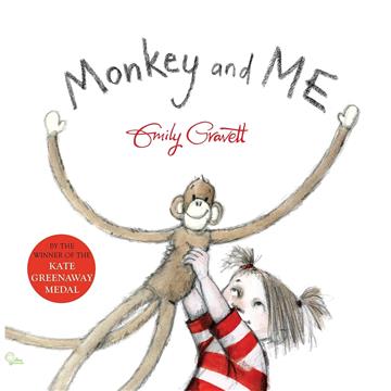 Knjiga Monkey and Me autora Emily Gravett izdana 2018 kao meki uvez dostupna u Knjižari Znanje.