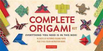 Knjiga Complete Origami Kit autora Tuttle izdana 2017 kao  dostupna u Knjižari Znanje.