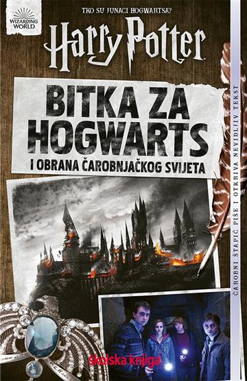 Knjiga Bitka za Hogwarts i obrana čarobnjačkog svijeta autora  izdana 2022 kao tvrdi uvez dostupna u Knjižari Znanje.