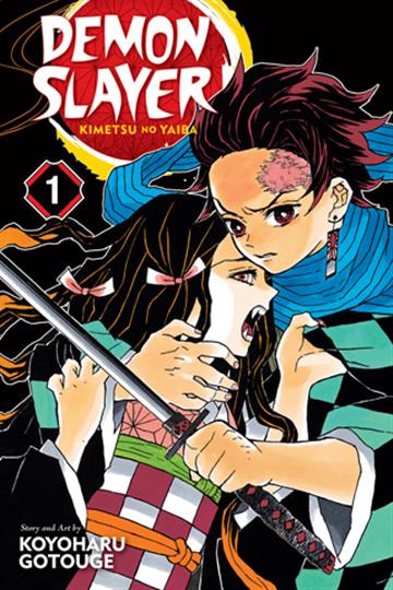 Knjiga Demon Slayer: Kimetsu no Yaiba, vol. 01 autora Koyoharu Gotouge izdana 2018 kao meki uvez dostupna u Knjižari Znanje.