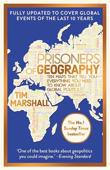Knjiga Prisoners of Geography, 10th Ann. Ed. autora Tim Marshall izdana 2025 kao meki uvez dostupna u Knjižari Znanje.