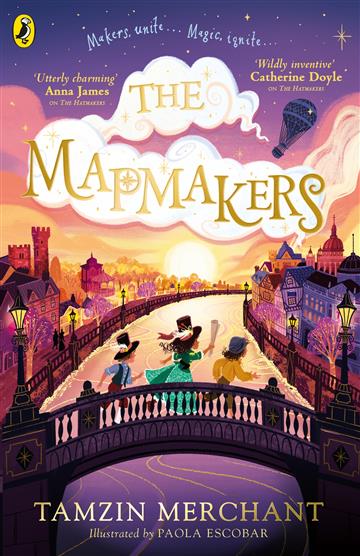 Knjiga Mapmakers autora Tamzin Merchant izdana 2023 kao meki uvez dostupna u Knjižari Znanje.