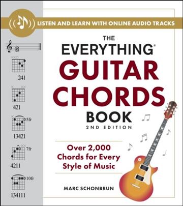 Knjiga Everything Guitar Chords Book 2E autora Marc Schonbrun izdana 2025 kao meki uvez dostupna u Knjižari Znanje.
