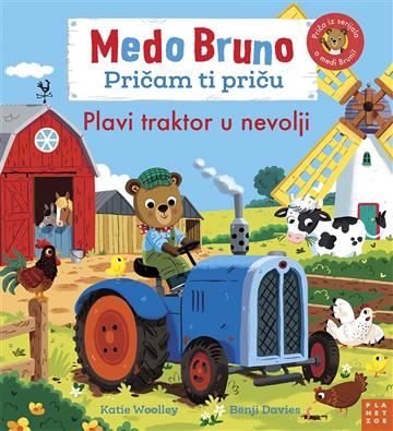 Knjiga Medo Bruno: Plavi traktor u nevolji autora Benji Davies izdana 2026 kao tvrdi uvez dostupna u Knjižari Znanje.