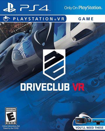 DriveClub VR PS4 711719853152