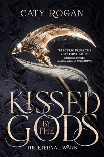 Knjiga Kissed by the Gods autora Caty Rogan izdana 2026 kao meki uvez dostupna u Knjižari Znanje.