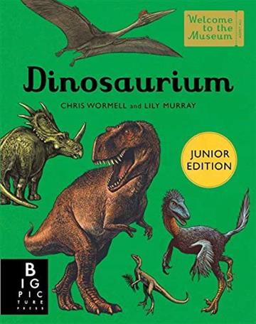 Knjiga Dinosaurium Junior autora Lily Murray izdana 2018 kao tvrdi uvez dostupna u Knjižari Znanje.