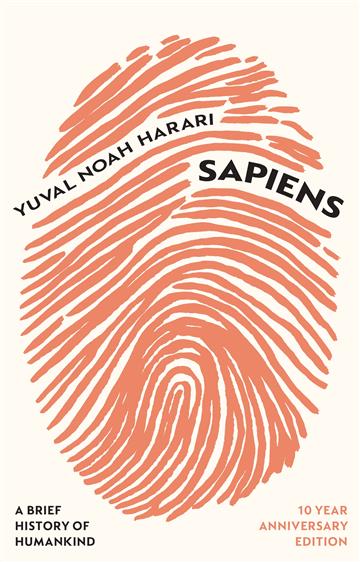 Knjiga Sapiens autora Yuval Noah Harari izdana 2024 kao tvrdi uvez dostupna u Knjižari Znanje.