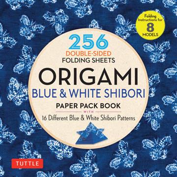 Knjiga Origami Blue & White Shibori Paper Pack Book autora Tuttle Studio izdana 2026 kao meki uvez dostupna u Knjižari Znanje.