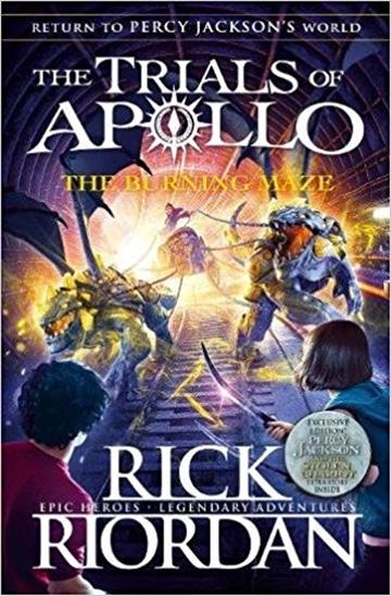 Knjiga Trials of Apollo #3: The Burning Maze autora Rick Riordan izdana 2018 kao meki uvez dostupna u Knjižari Znanje.