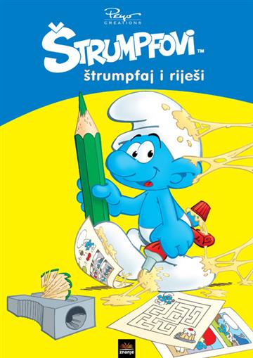 Knjiga Štrumfaj i riješi - plavo žuta autora Grupa autora izdana  kao meki uvez dostupna u Knjižari Znanje.