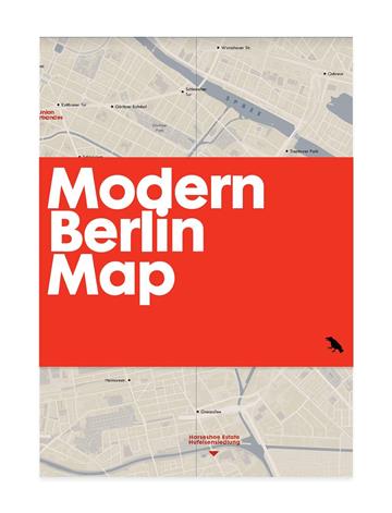 Knjiga Modern Berlin Map autora City Map, Blue Crow izdana 2016 kao karta dostupna u Knjižari Znanje.