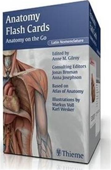 Knjiga Anatomy Flash Cards-Latin, 2e, Gilroy autora  izdana 2013 kao meki uvez dostupna u Knjižari Znanje.
