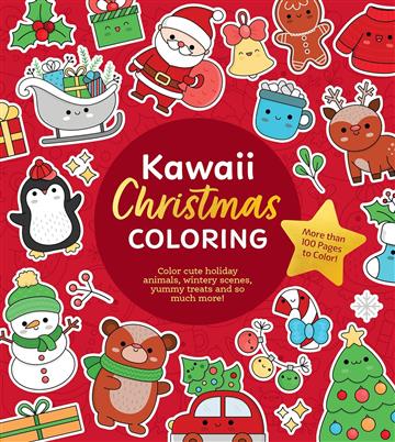 Knjiga Kawaii Christmas Coloring autora Chartwell Books izdana 2024 kao meki dostupna u Knjižari Znanje.