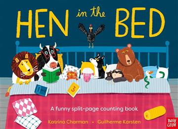 Knjiga Hen in the Bed autora Katrina Charman; Gui izdana 2024 kao meki uvez dostupna u Knjižari Znanje.
