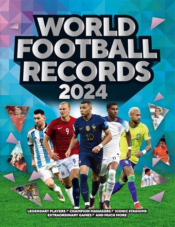 Knjiga World Football Records 2024 autora Keir Radnedge izdana 2023 kao tvrdi uvez dostupna u Knjižari Znanje.