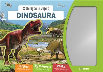 Knjiga Otkrijte svijet dinosaura autora Grupa autora izdana 2024 kao meki dostupna u Knjižari Znanje.