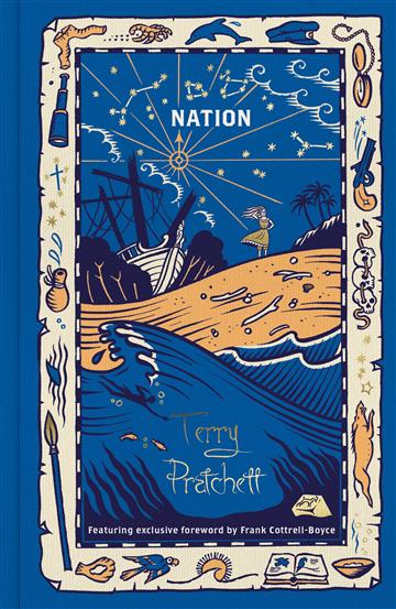 Knjiga Nation autora Terry Pratchett izdana 2023 kao tvrdi uvez dostupna u Knjižari Znanje.