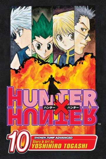 Knjiga Hunter x Hunter, vol. 10 autora Yoshihiro Togashi izdana 2006 kao meki uvez dostupna u Knjižari Znanje.