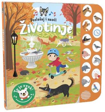 Knjiga Poslušaj i nauči - Životinje autora Grupa autora izdana 2025 kao tvrdi uvez dostupna u Knjižari Znanje.