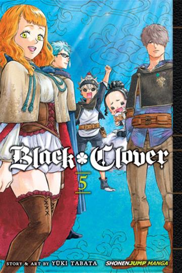 Knjiga Black Clover, vol. 05 autora Yuki Tabata izdana 2017 kao meki uvez dostupna u Knjižari Znanje.