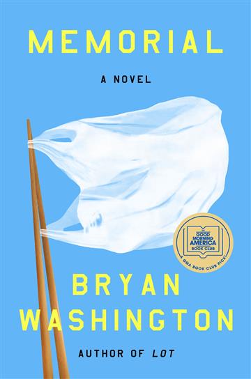 Knjiga Memorial autora Bryan Washington izdana 2020 kao tvrdi uvez dostupna u Knjižari Znanje.