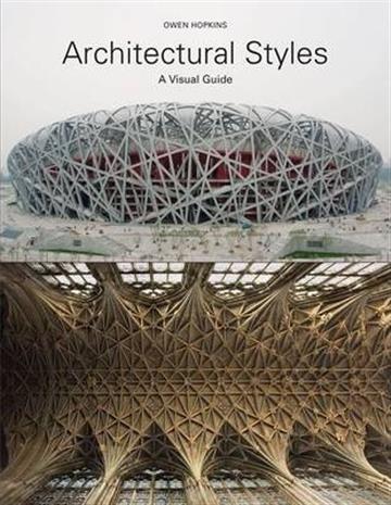 Knjiga Architectural Styles: A Visual Guide autora Owen Hopkins izdana 2014 kao meki uvez dostupna u Knjižari Znanje.