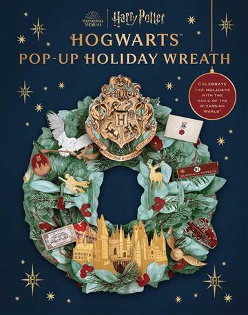 Knjiga Harry Potter Hogwarts Pop-Up Holiday Wreath autora Insight Editions izdana 2023 kao tvrdi uvez dostupna u Knjižari Znanje.