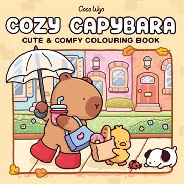 Knjiga Cozy Capybara autora Coco Wyo izdana 2026 kao meki uvez dostupna u Knjižari Znanje.
